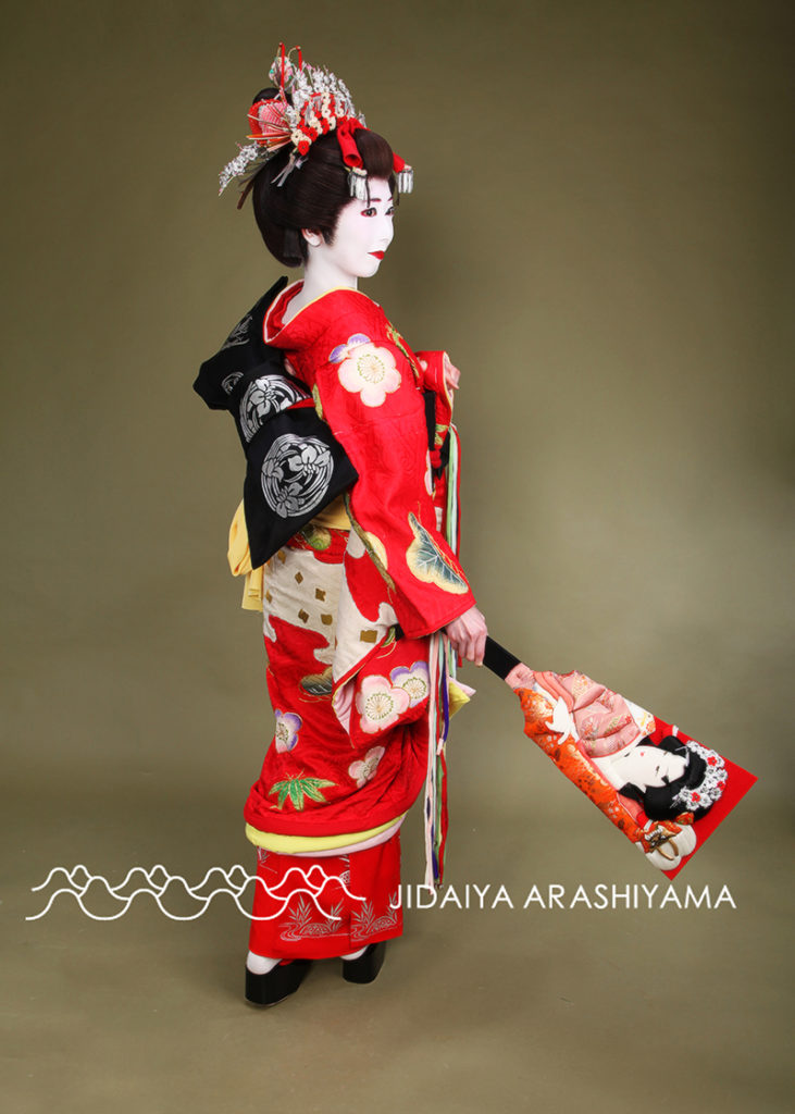 日本舞踊 小道具 禿の羽子板-